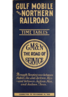 Gulf-Mobile-and-Northern-Raileroad-1928-Timetables